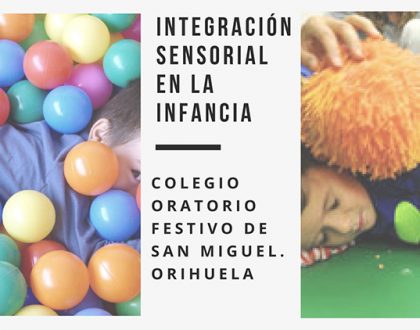 NUEVA ACTIVIDAD: Integración sensorial en el colegio